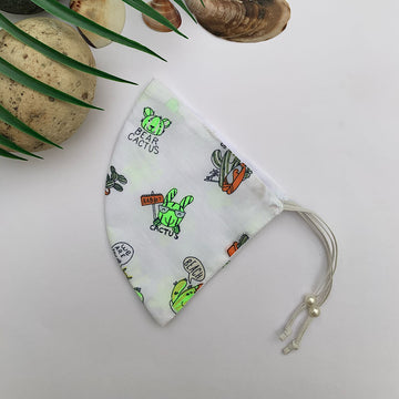 Neon Cactus Face Mask